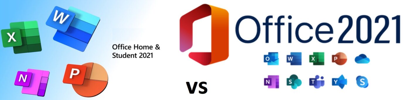 office home & student vs office pro 2021